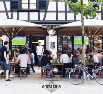 Terrasse O'Brien's Irish Pub Strasbourg